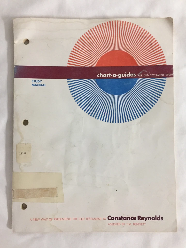 Chart-a-Guides for Old Testamnet, Study Manual- Constance Reynolds - Image 1 of 4