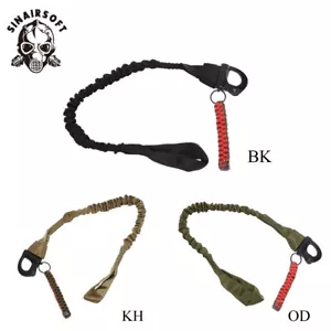 Cordón de seguridad para rifle bungee de 1 punto único Tactic One liberación rápida - Imagen 1 de 9