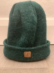 Coal The Harbor Acrylic Knit Fisherman Beanie Hat Toque - evergreen green - Picture 1 of 5