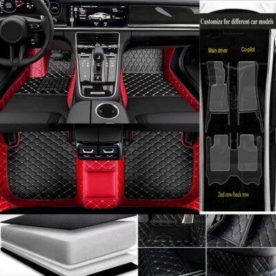 Fit For Volkswagen Golf/GTI/Golf-R Waterproof Car Floor Mats Auto Liner Carpets — 第 1/4 张图片