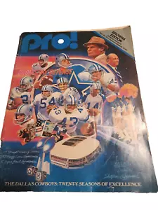 Pro! Football Sports Magazine 1979 Dallas Cowboys vs St Louis Cardinals - Picture 1 of 5