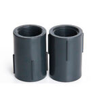 Pvc Double Internal Threaded Joint Water Supply Straight Pipe  Dark Gray Adapter