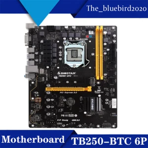 Do BIOSTAR TB250-BTC 6P Płyta główna obsługuje procesor rdzeniowy 6-9. generacji - Zdjęcie 1 z 4