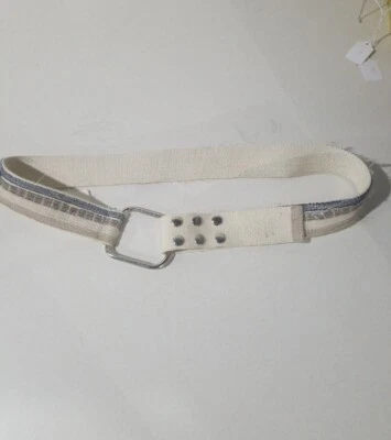 Cinturón mujer talla grande cierre a presión azul y Kahki Foto 1 de 4