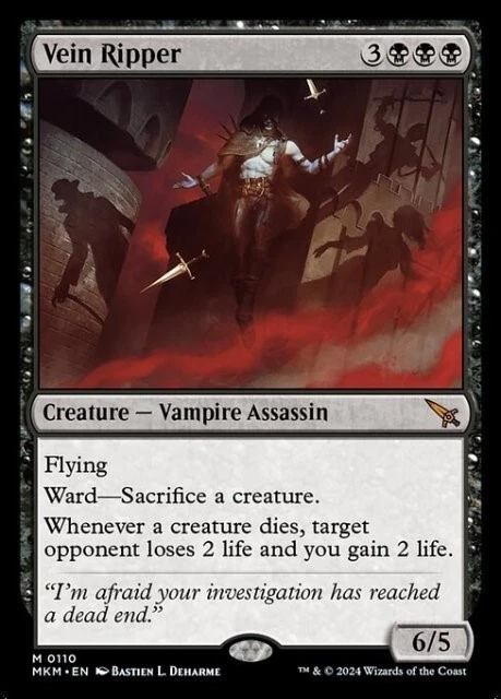 MTG - VEIN RIPPER - Murders at Karlov Manor (M) - Image 1 of 1