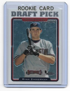 Ryan Zimmerman 2005 05 Topps Chrome Update Rookie Card uh208 - Picture 1 of 1