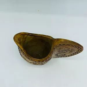 Jarra crema madera tallada a mano boda pastores taza Kuksa nórdica - Imagen 1 de 6