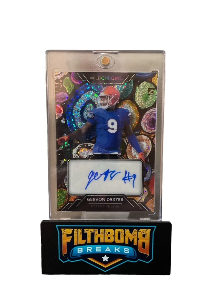 2023 Wild Card Wildchrome Gervon Dexter RC Auto #1/1 - Image 1 of 1