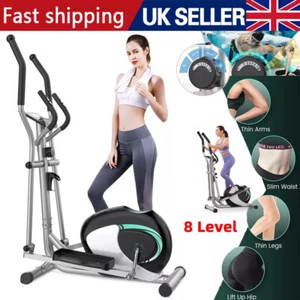 Magnetic Elliptical Cross Trainer Training for Home Gym Workout Fitness Cardio - Picture 1 of 13