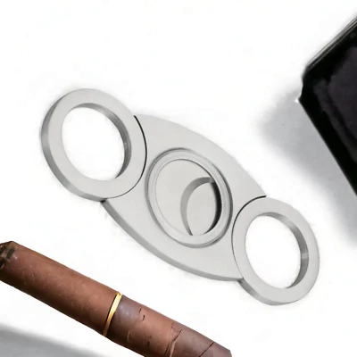 Zigarren Zigarrenschneider  Schneider Cutter  EDELSTAHL NEW Design - Bild 1 von 3