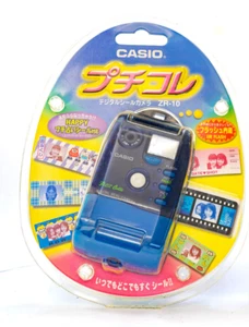 Blaue Casio ZR-10 Petit Colle Digital Seal Kamera verkauft nur in Japan von 1998! - Bild 1 von 3