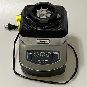 Ninja NJ600 Blender Base 1000W Model 30 Replacement Part Tested Works - Picture 1 of 2