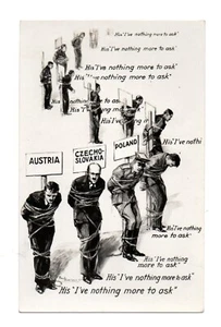 Paul Friseur. WW2. Satire Propaganda. Österreich, Polen CPA 8492 - Picture 1 of 2