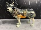 Westland Call of the Wolf Tribal Art Figurine Sculpture Giftware Grey