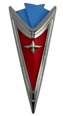 Conjunto emblema parachoques delantero Pontiac Bonneville 2000-2004 OEM GM 19207391 Foto 1 de 3