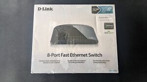 New Sealed D-Link DES-1008E 8-Port Fast Ethernet Switch