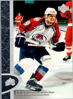 1996-97 Upper Deck #36 Mike Ricci - Image 1 of 2