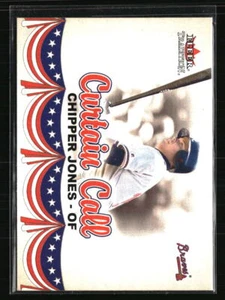 Chipper Jones 2002 Fleer Tradition Update #U383 Baseball Card - Picture 1 of 2