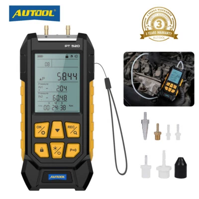 Manómetro digital manómetro diferencial HVAC probador de presión de gas -100 ~ 200Kpa Foto 1 de 4