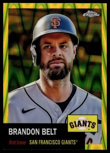 2022 Topps Cromo Platino Aniversario Brandon Cinturón Amarillo Raywave 218/250 #369 - Imagen 1 de 2
