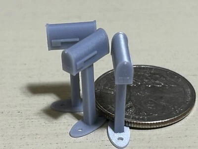 Mail Box x10 O 1:48 Scale Diorama Model Train Layout Miniatures Doll - Image 1 of 4