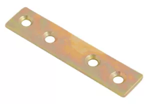 Rechteckige Ausbesserungsplatte Reparaturplatten 3", 4", 5", 6" gelb verzinkte Platten - Bild 1 von 2