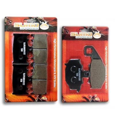 Front+Rear Brake Pads for Kawasaki ZX6 [1993-1995] ZX600 E (ZZR 600) [1996-2007] - Image 1 of 2