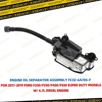 Separator Assembly Oil For Ford F-250 F-350 Super Duty 2017-2019 Foto 1 de 4