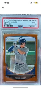 Aaron judge 2013 Bowman rookie /250 Orange #BDPP19 - Picture 1 of 2