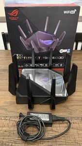 ASUS ROG Rapture GT-AXE16000 Quad-Band Wi-Fi 6E Gaming Router - Photo 1/4