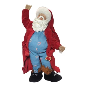 Clothtique By Possible Dreams Santa Figurine “Nighty Night Nick” 2002 - Picture 1 of 6