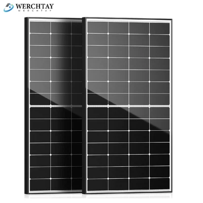 WERCHTAY 2 Stück 220W Monokristallin Solarpanel Solarmodul 12V Wohnmobil Balkonkraftwerk