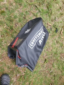 Craftsman AWD Dust Blocker EZ Empty Bag Metal Frame Grass Catcher Lightly Used - Picture 1 of 3