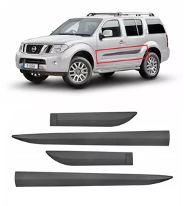 Modanature Laterali Bumper Paracolpi per Nissan Patfhfinder + Biadesivo 3M - Foto 1 di 5