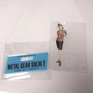 METAL GEAR SOLID 2 Emma Acrylic Stand Used, Rare Collectible, Trading - Picture 1 of 1