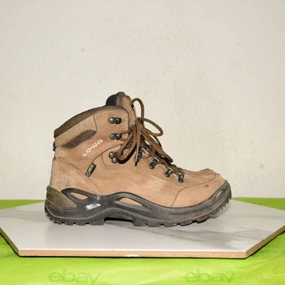 Bota de cuero LOWA Renegade Mid GTX para mujer EE. UU. 7,5 Foto 1 de 4