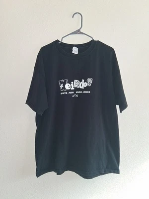 Camiseta negra vintage Weirdos ATX talla XXL Foto 1 de 4
