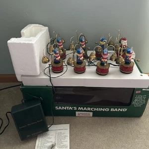 VTG ‘91 Mr Christmas Santa's Marching Band 8 Musicians 35 Christmas Carols Works - Picture 1 of 19