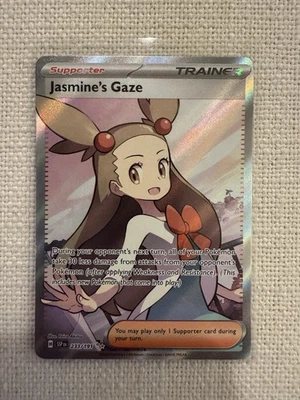 Jasmine's Gaze 233/191 Sv08: Surging Sparks Holo Pokemon TCG NM - Image 1 of 2