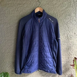 RLX Quilted Full Zip Navy Thermal Men's L Jacket - Picture 1 of 7