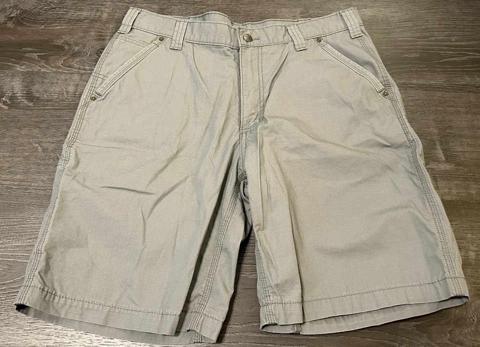Carhartt Men's Relaxed Fit Shorts Size 36 Gray Shorts - Image 1 of 4