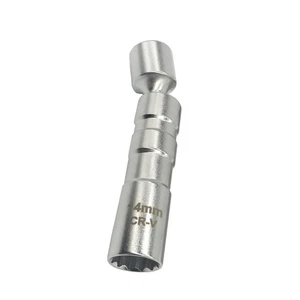 14/16mm 3/8" Drive Thin Walled Magnetic Spark Plug Socket Remover Installer Tool - Picture 1 of 1