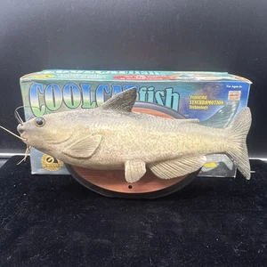 Vtg 2000 Gemmy Cool Catfish W/ Box Bad To The Bone Not Working - Picture 1 of 6