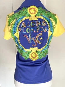 Gianni Versace Jeans Couture T-Shirt SIZE M Vintage 90 MIAMI FLORIDA - Picture 1 of 10