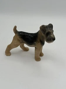 Vintage Erphila Germany Terrier Dog Figurine Figurine Porcelain 4.5”x4.5” - Picture 1 of 11