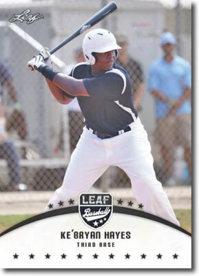 25-Count Lot KE'BRYAN HAYES 2015 Leaf Draft Prospect Baseball Rookies - Image 1 of 2