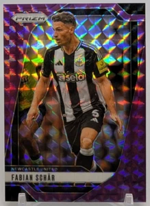 ⚽2024-25 Panini Prizm Premier League Fabian Schar #107 Purple Moasic /249⚽ - Picture 1 of 3