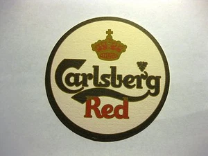 Luz posavasos alfombrilla cerveza roja Carlsberg - Imagen 1 de 2