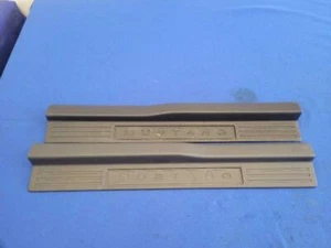 2005-2010 Mustang GT 4.6L Convertible Pair Door Sill Plates Scuff Base 2496 - Bild 1 von 12