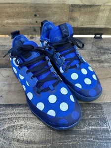 Size 8 - adidas Harden Vol. 5 Futurenatural Polka Dot - Royal Blue - Picture 1 of 8